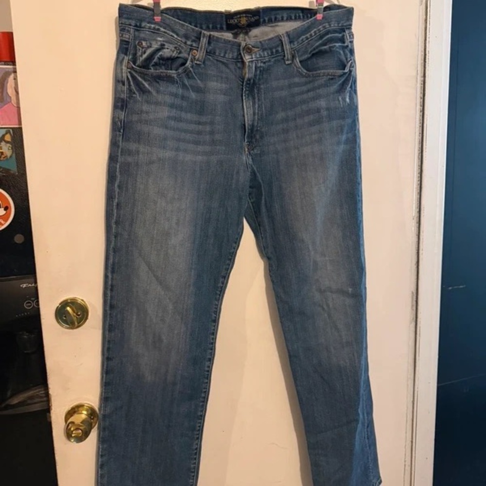 361° Vintage Straight Denim Jeans - Classic Blue - Picture 1 of 5
